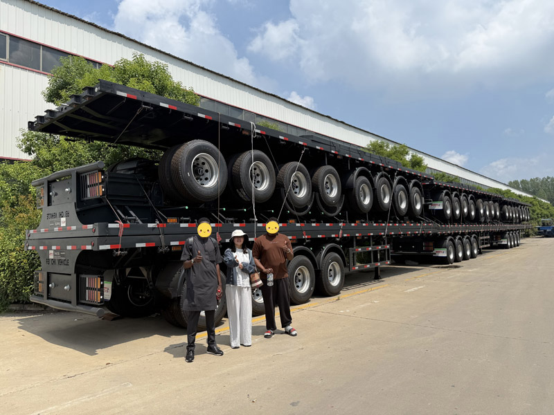 A fábrica de Luyi dá as boas-vindas aos hóspedes beninenses: o local de fabricação de semirreboques inaugura um novo capítulo de cooperação