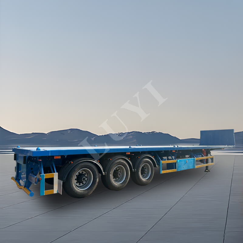 Semirreboque plataforma de 3 eixos e 40 toneladas