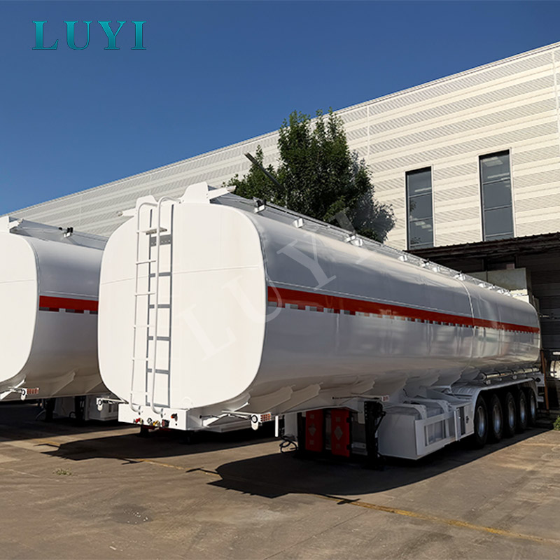 Semi-reboque tanque de combustível com vários compartimentos de 70.000L e 5 eixos