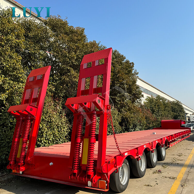 De estradas acidentadas a transporte pesado confiável: a história de sucesso do semirreboque baixo personalizado de 4 eixos 40T do Botswana