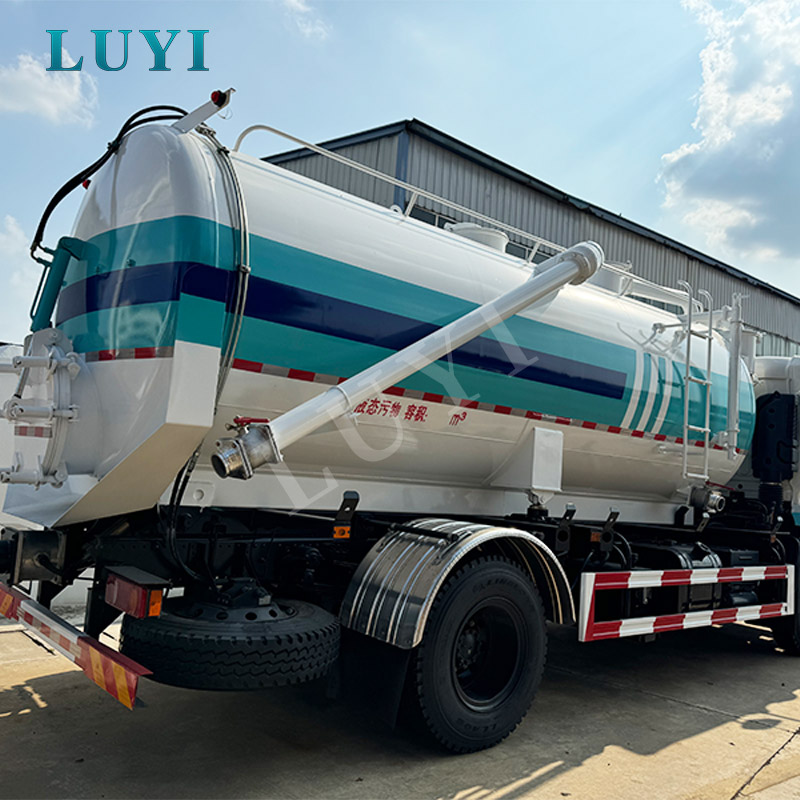 Caminhão de sucção de esgoto ISUZU GIGA 6×4 20CBM para saneamento municipal