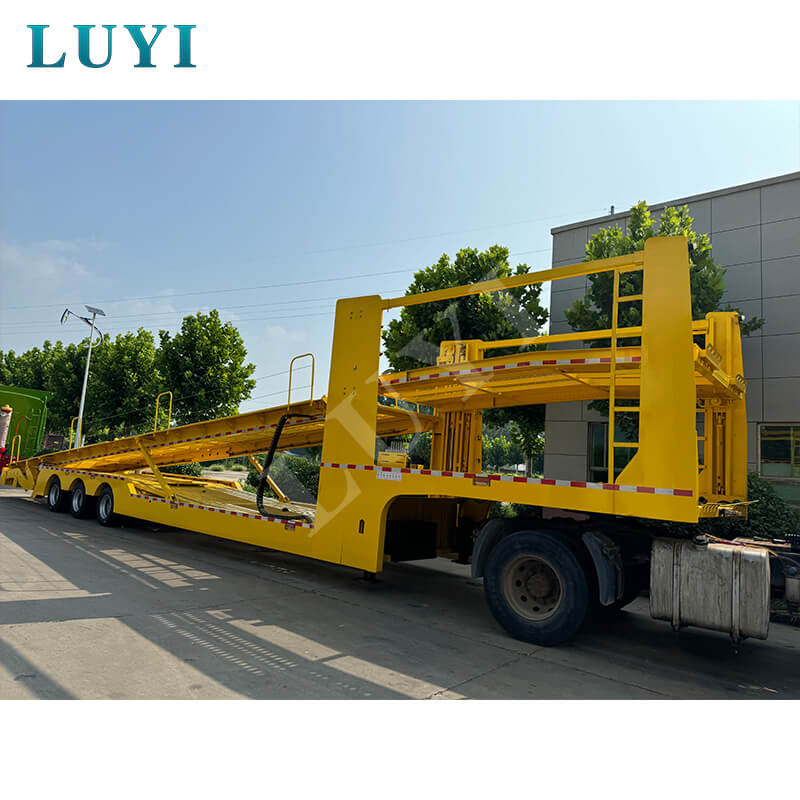 Reboque transportador de carro LUYI 4 Axles10 40 pés