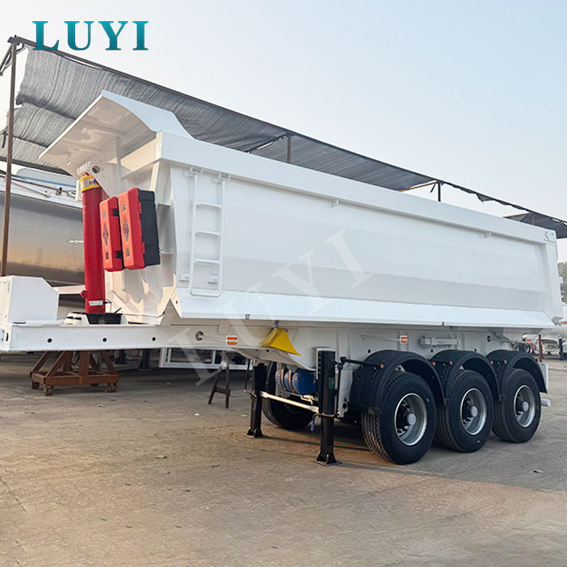 Trailer de despejo em forma de U LUYI: Descarregue mais rápido, transporte mais, ganhe mais.